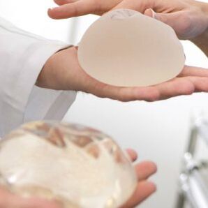 Implantaten in de borst